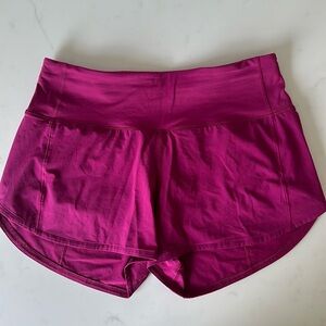 Lululemon Speed Up High Rise 4” shorts LNWOT